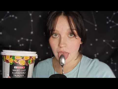 ASMR| Come Eat Yoghurt with Me🧁