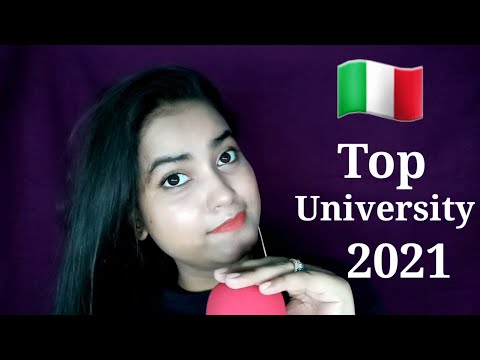 ASMR Italy Top University 2021 with Inaudible Whisper