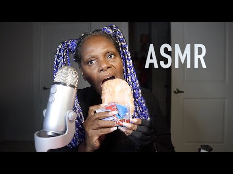 Mrs. Freshley's Jumbo Honey Bun ASMR Eating Sounds