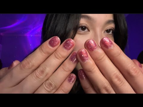 ASMR Rambling & Doing My Nails 💅🏼 Fast Mouth Sounds, Hand Sounds, Tapping, and MORE