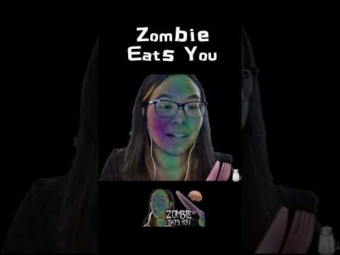 ASMR ZOMBIE EATS YOU (Soft Speaking, Mouth Sounds, Layered Sounds) 🔪 🧟‍♀️ #Shorts