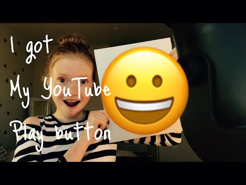 ASMR~ Unboxing My Silver YouTube Play Button!!!!