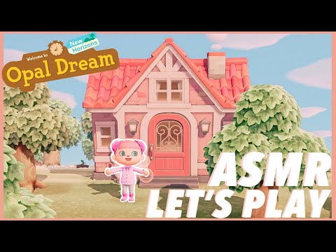 [ASMR] Completing Chores On My New Animal Crossing Island ✨ Opal Dream ep.3 (whispered gameplay)