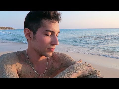 ASMR Body & Face Massage for Sleep Relaxation | Beach Sounds (No Talking)