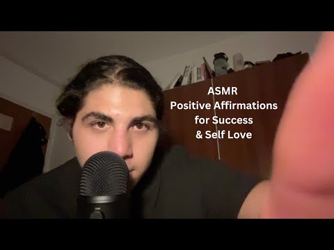 ASMR Positive Affirmations for Success & Self Love