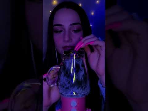 #asmr #cups #tapping #glasstapping 🤍🫶😴 #tingles