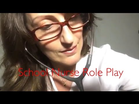ASMR Medical Examination School Nurse RP | Ouch! Treating Your Wounds! Lots of Tingly Triggers