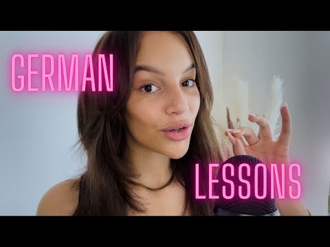 ASMR | CLOSE WHISPERS | GIVING YOU GERMAN LESSONS