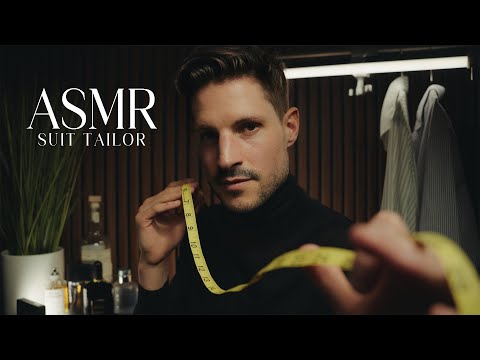 ASMR Detailed Tailor Takes Your Measurements