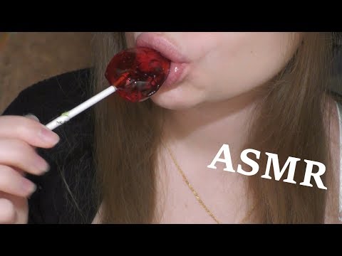 ASMR lollipop (mouth sounds) NO TALKING