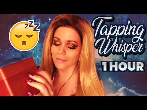 ASMR Tapping 1 Hour on Wood and Whispering 😴
