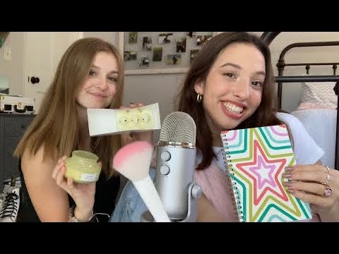 ASMR with my friend! Trying Fun Triggers! @gracie jan