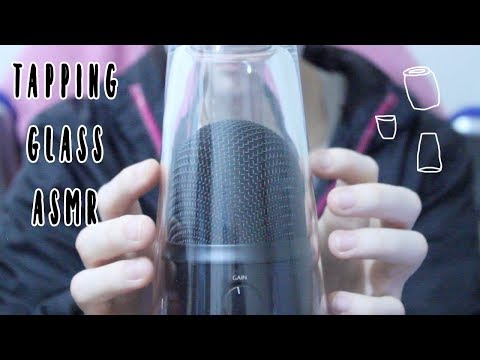 ASMR | Tapping on Different Size Glass Cups | Blue Yeti