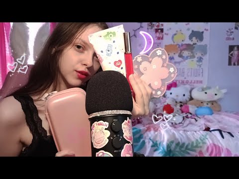 ASMR trigger words and tapping 🤍