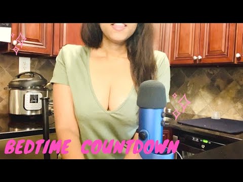 ASMR- Sensual Bedtime Countdown from 10 {whispered}