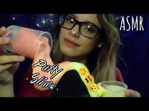 ASMR | Putty Slime on Mic 🌊😴 | ilegna ASMR