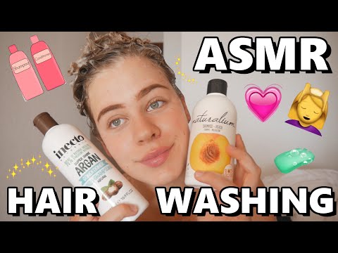ASMR Hair Washing💆‍♀️| Shampoo, Foam Sounds 💗 | No Talking 💫