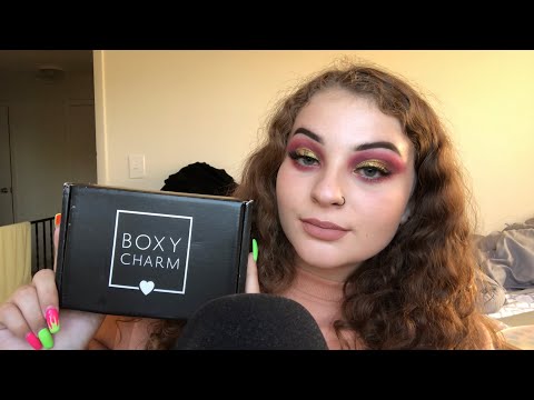 ASMR September Boxy Charm Unboxing 🍑