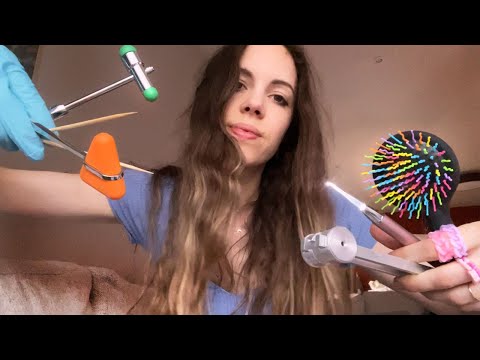 Fastest ASMR - Ear Cleaning, Hairdresser, Scalp Check, Dr, Drawing, Eye Exam, Measuring...