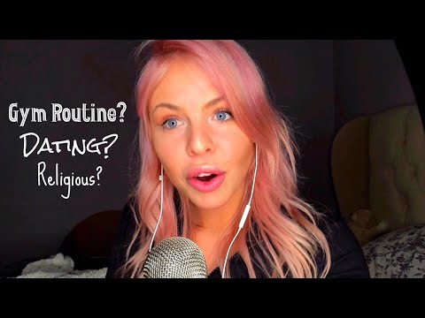 ASMR Q&A ~ Do my friends know about my channel? Am I single? What do lip injections feel like?