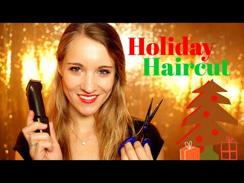 Soothing Haircut for the Holiday💈ASMR