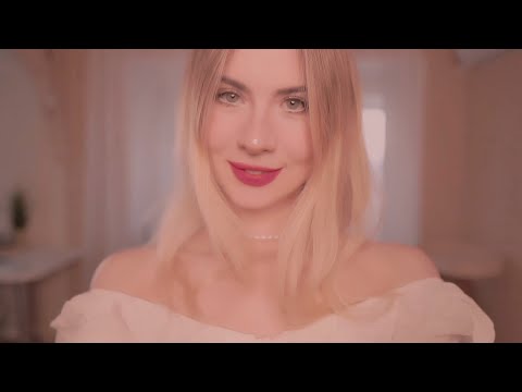 Your girlfriend is happy to see you 🥰 Soothing Roleplay ASMR 😳Personal Attention & Close-Up Kisses