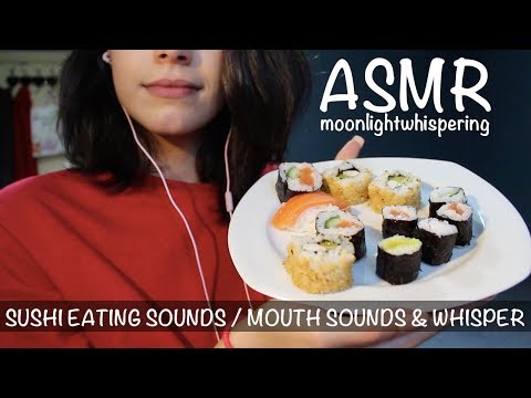ASMR SUSHI EATING / TÜRKÇE ASMR / Yemek Yeme Sesleri