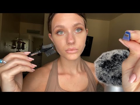 ASMR| Doing Your Eyebrows| Personal Attention