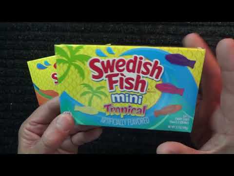 ASMR - Whispering & Eating Swedish Fish - Australian Accent - Quiet Whispering & Crinkles