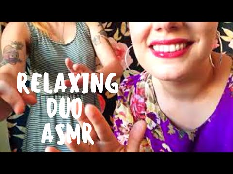 ASMR 🌞 Relaxing duo 🌞 Trigger Assortment with a friend
