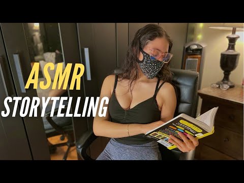 ASMR STORYTELLING WHISPER and SCRATCHING | HISTORY TIME!!
