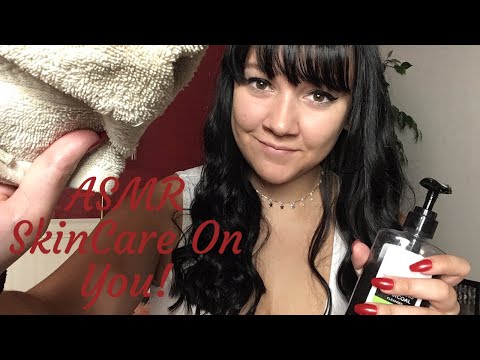 [ASMR] Friend Does Skincare on You