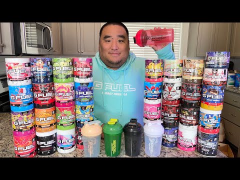 ASMR | GFuel Taste Test - (Honest Review and Water + Lid Sounds)