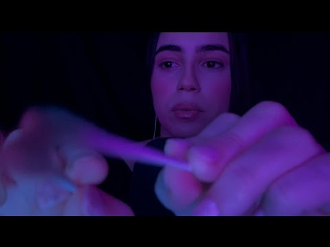 ASMR |TICKLE TICKLE~Brush,Latex Gloves,Spoolie,Cotton Swabs(Very Tingly)💕