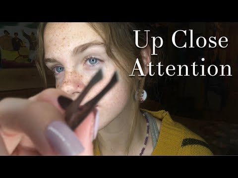 ASMR Friend Styles Your Eyebrows (Personal Attention Roleplay)