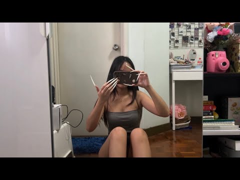 ASMR camera tapping and scratching with CLAWS ( lofi )