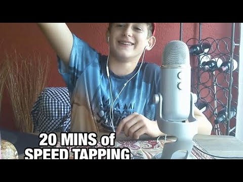 asmr 20 minutes of speed tapping
