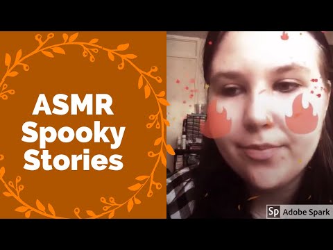 ASMR - Reading Spooky stories (Halloween)