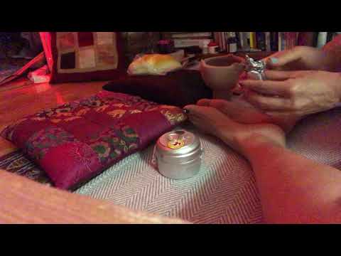 ASMR Hand movement Lighting Incense charcoal for Bakhoor sugar incense feet
