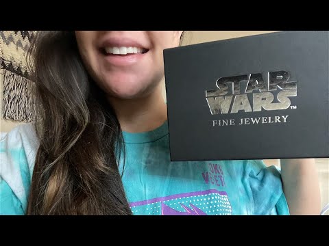 ASMR Reviewing Star Wars Fine Jewelry/ whispers and tapping