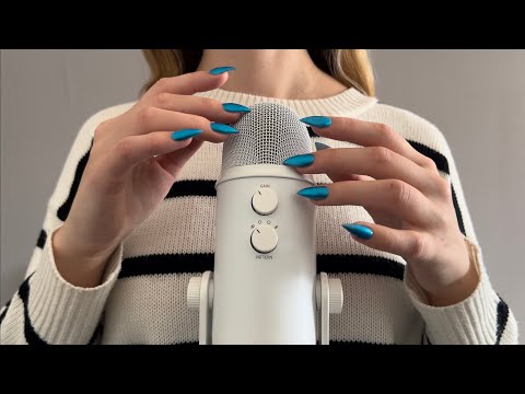 ASMR only close-up mic scratching/tapping