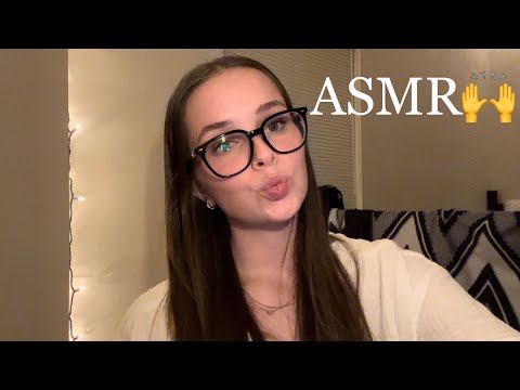 ASMR✨gloves, tapping, hand movements👏😴🌙