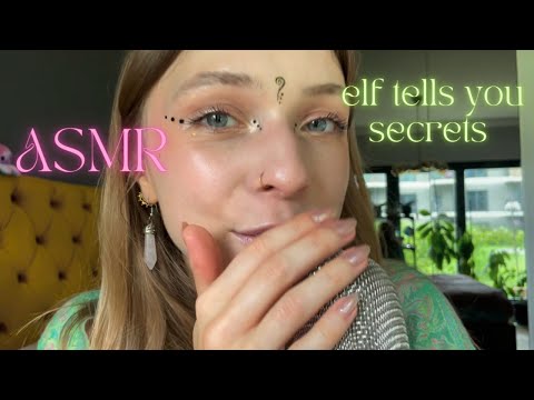 ASMR • an elf telling you secrets 🙊🧝🏼‍♀️✨ (mouth sounds)