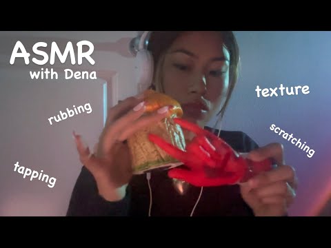 asmr - TT #6: textured scratching & tapping/rubbing objects together