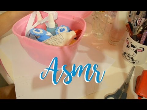 ASMR| Usando Itens de Papelaria