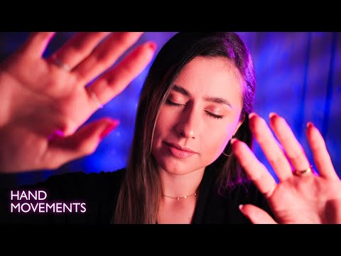 HAND MOVEMENTS for those who love to sleep with RAIN SOUNDS 🌧 [ ASMR no talking ]