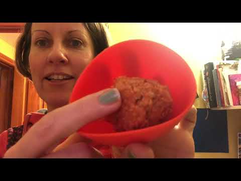 ASMR Taste reaction - MAC and CHEESE DORITO balls part 2