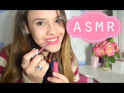ASMR| Roleplay loja de maquiagem - parte 1 | Português