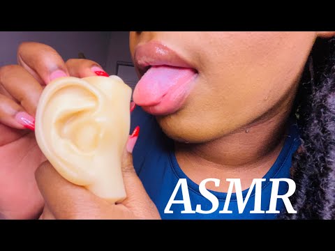 ASMR Slow Ear Eating and Mouth Sounds (SUPER Tingly)