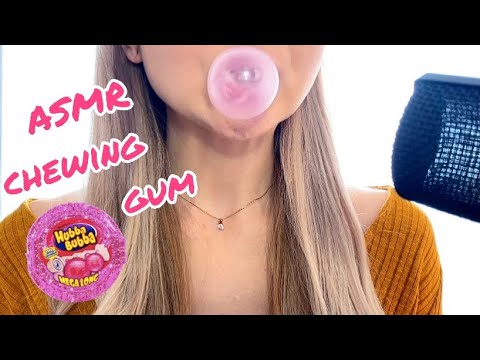 ASMR Chewing Gum / Eating Sounds/ Tupping 🍬  Жевачка АСМР 🍬🍬🍬